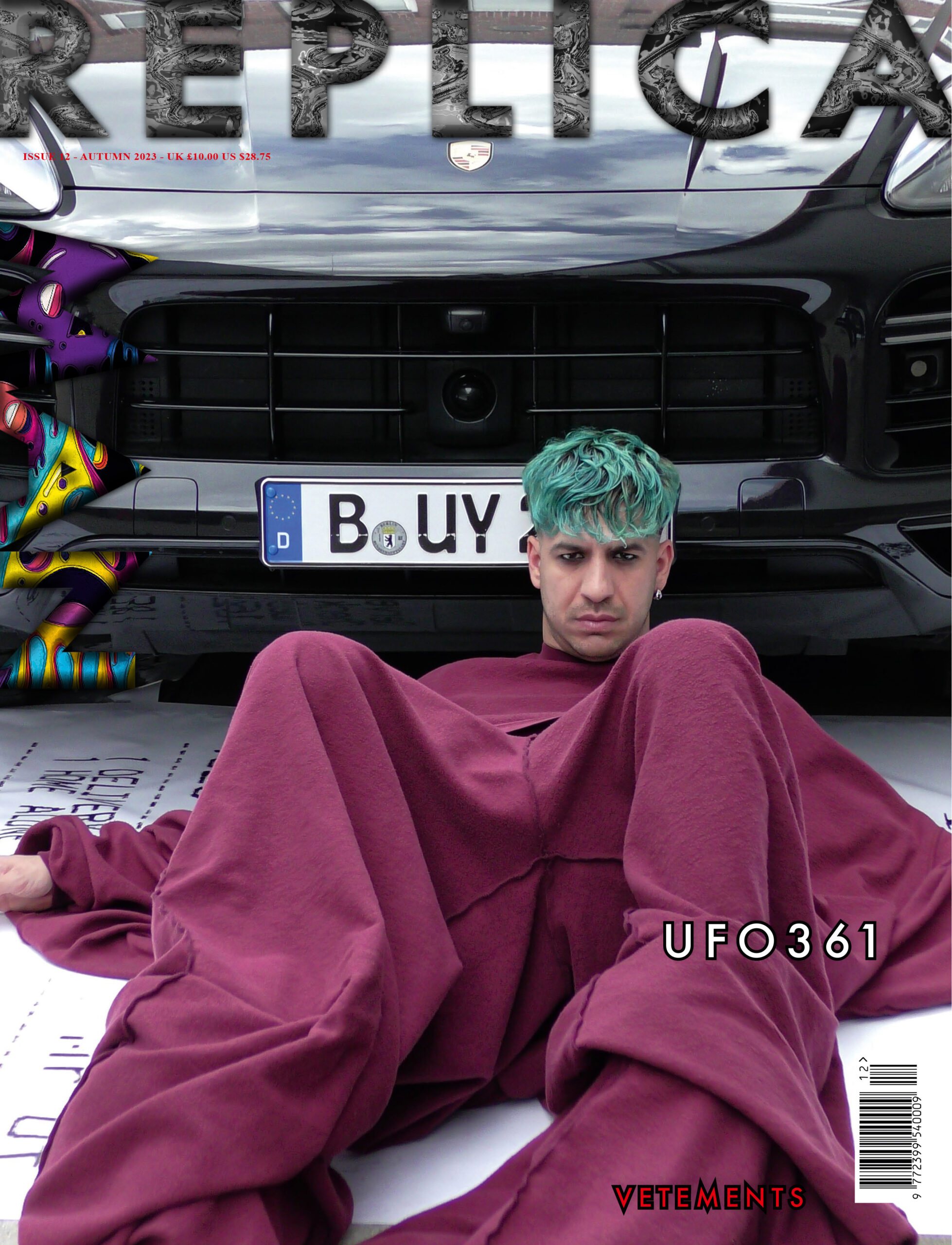 Replica man Magazine x Ufo361